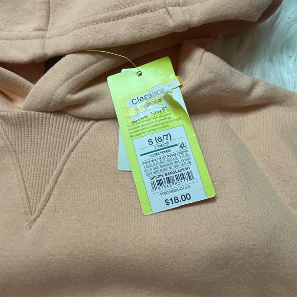 Fleece Solid Hooded Sweatshirt - All In Motion™ KIDS - Picture 2 of 2